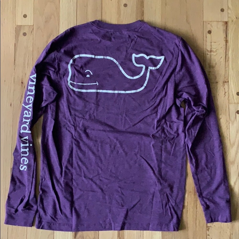 Vineyard Vines Purple Long Sleeve - Picture 2 of 3